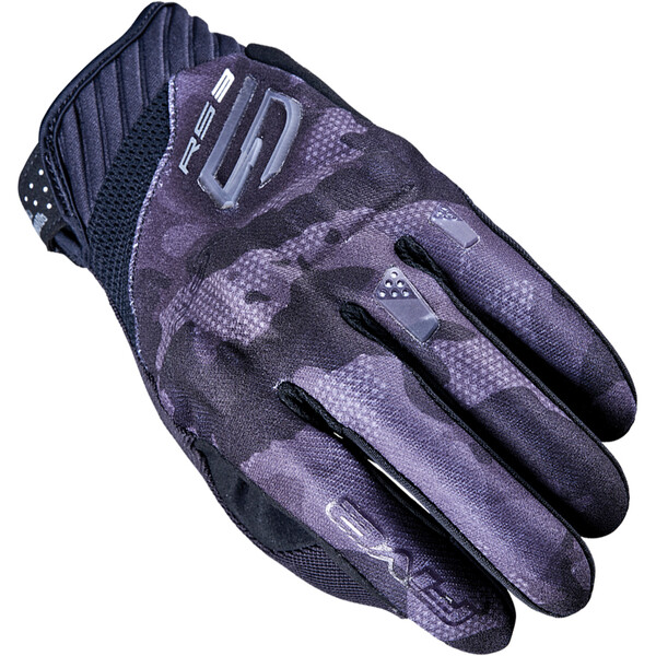 Five - Gants RS3 Evo Graphics Camo Camouflage Gris / Noir