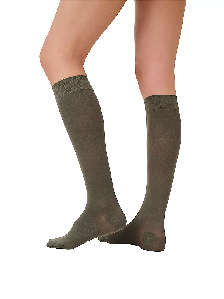 ITEM M6 Kniestrümpfe CONSCIOUS olive