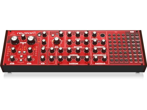 Behringer NEUTRON, Analog synthesizer, Overdrive, Dreje, Rød, DC