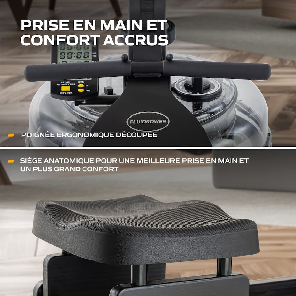 FLUID ROWER Apollo Plus Black
