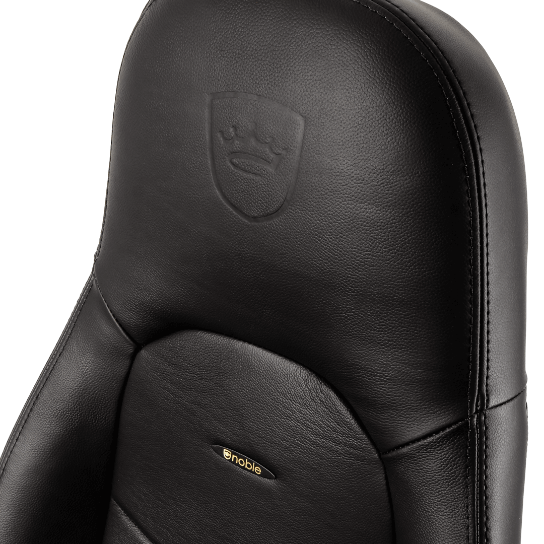 Noblechairs ICON - Vrai Cuir - Noir