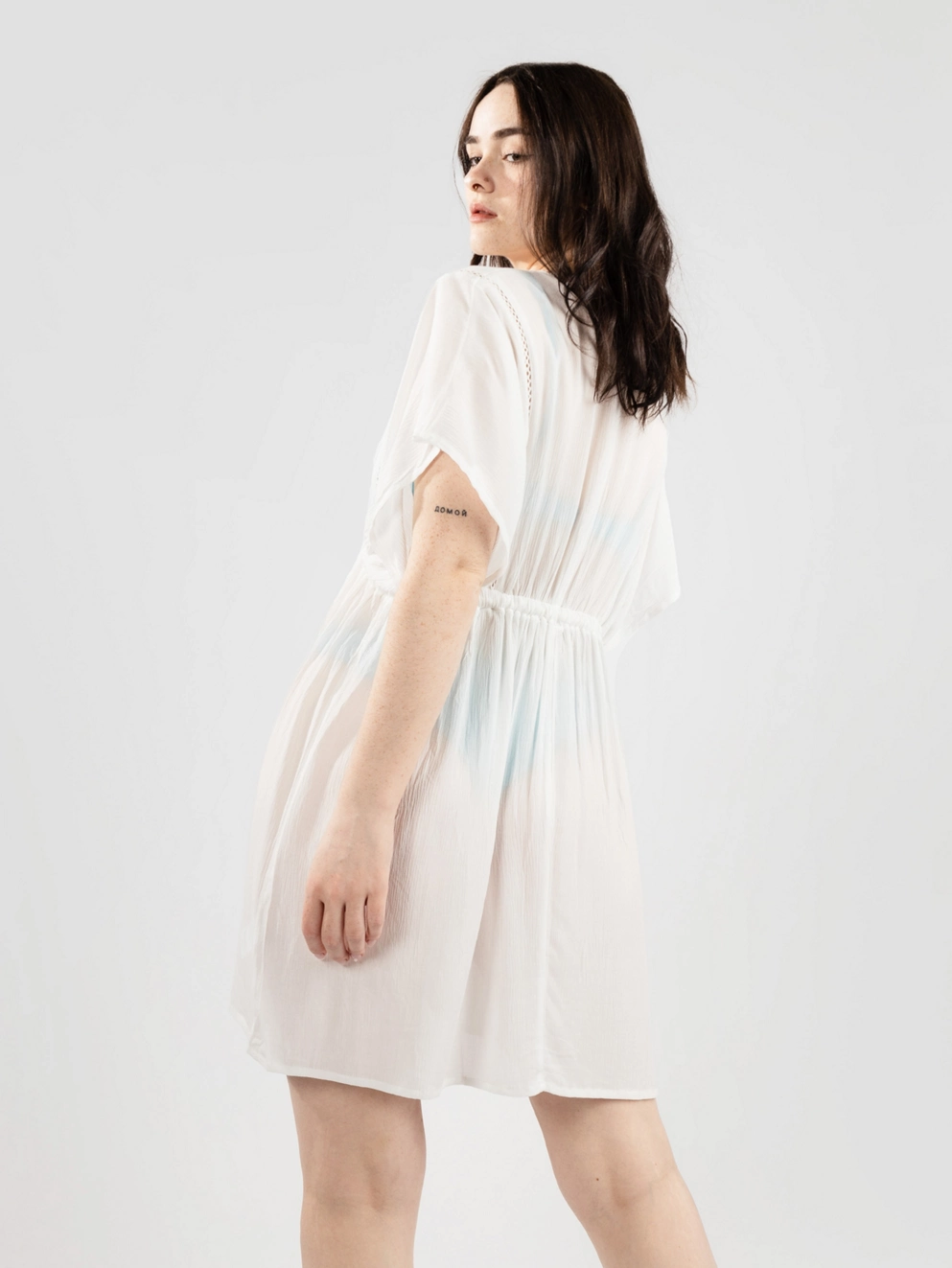 O'Neill Mona Beach Cover Up Dress snow white