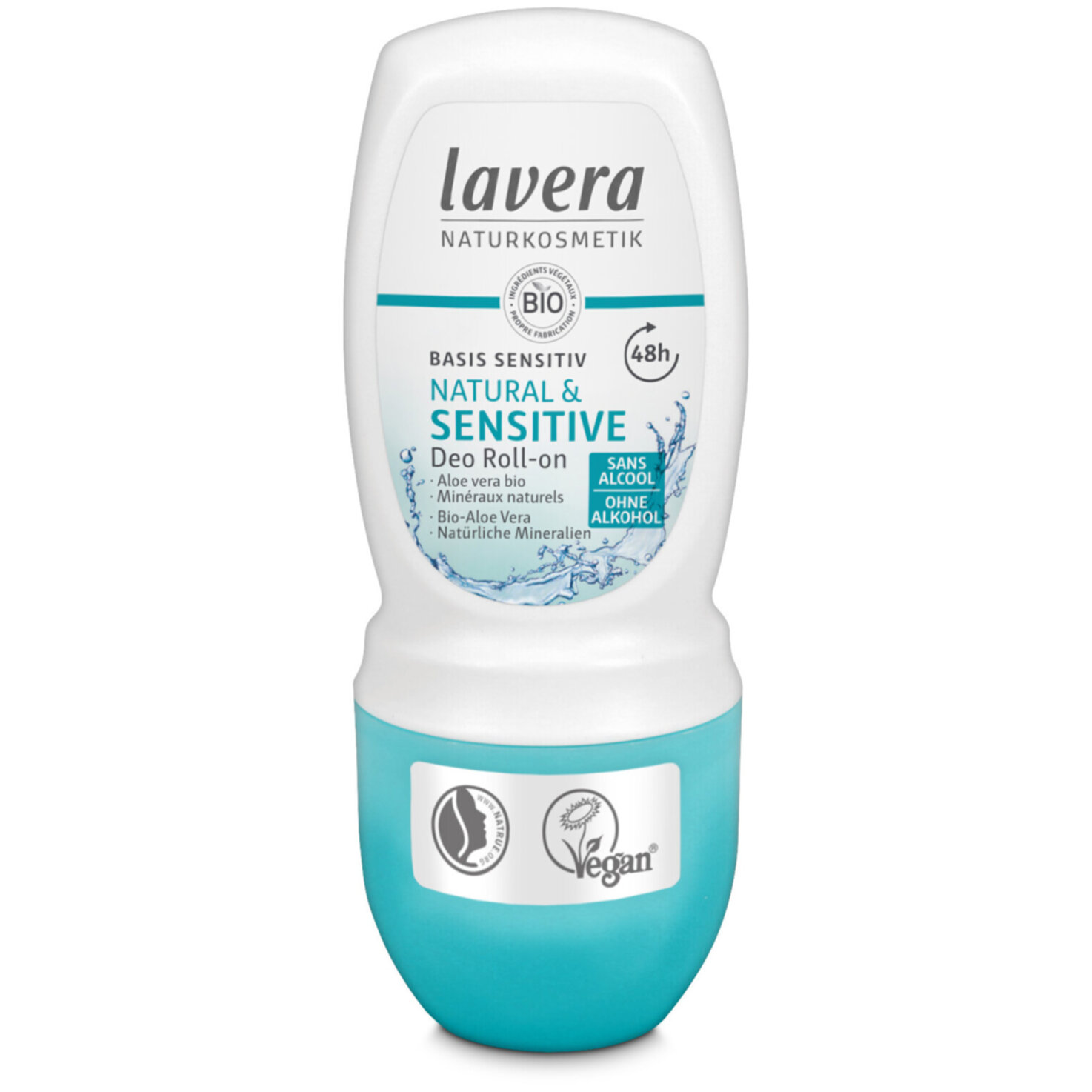 Lavera Deo Roll-On Basis Sensitiv Natural & Sensitive 50ml