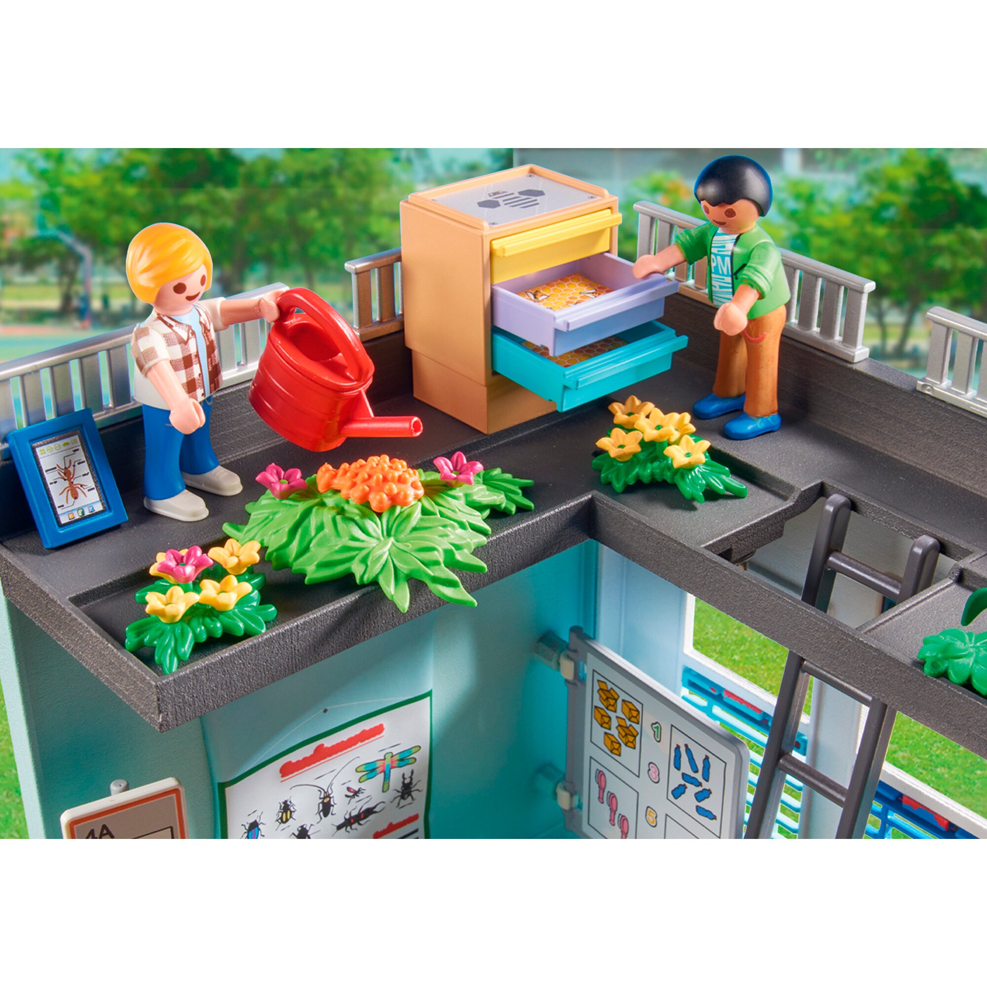 PLAYMOBIL Konstruktionsspielzeug City Life Große Schule