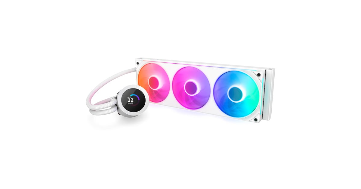 NZXTKraken Plus 360 RGB waterkoeling  (Wit)