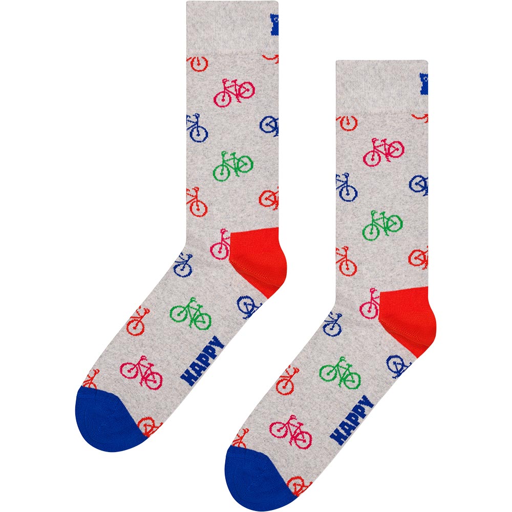 Happy Socks Bike Socken grey