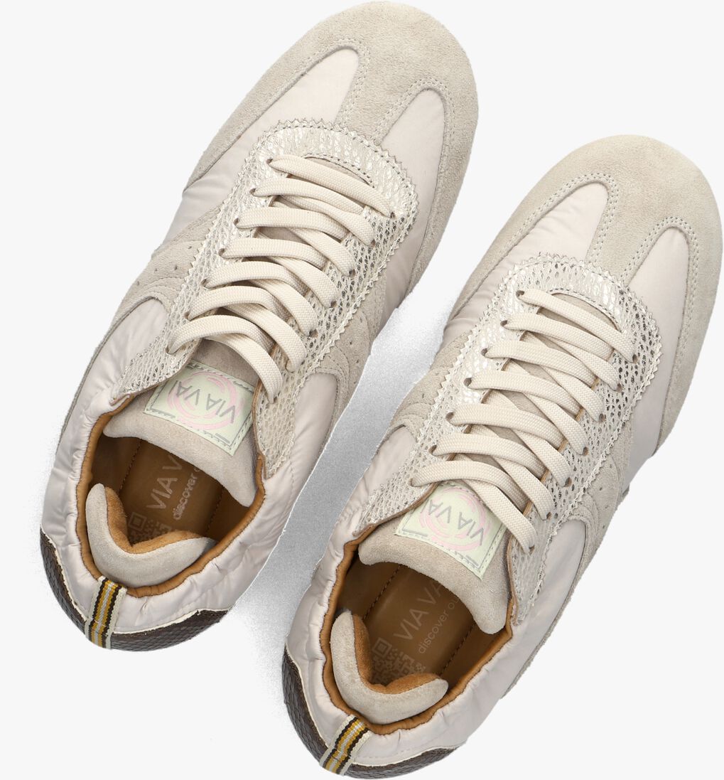 beige via vai lage sneakers june haylee