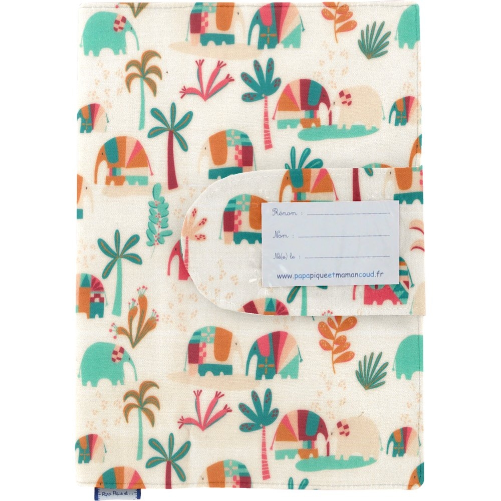 Protège Carnet De Santé Carnaval D'eléphants