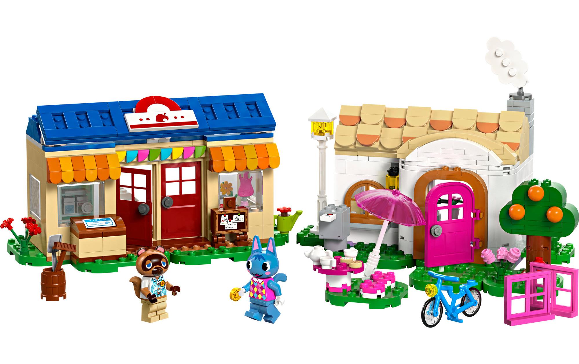 Animal Crossing Nooks Laden und Sophies Haus 77050Bau- und Spielset zum Umgestalten