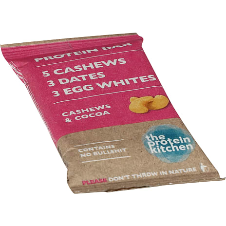 Proteinbar m. cashewnødder og kakao
