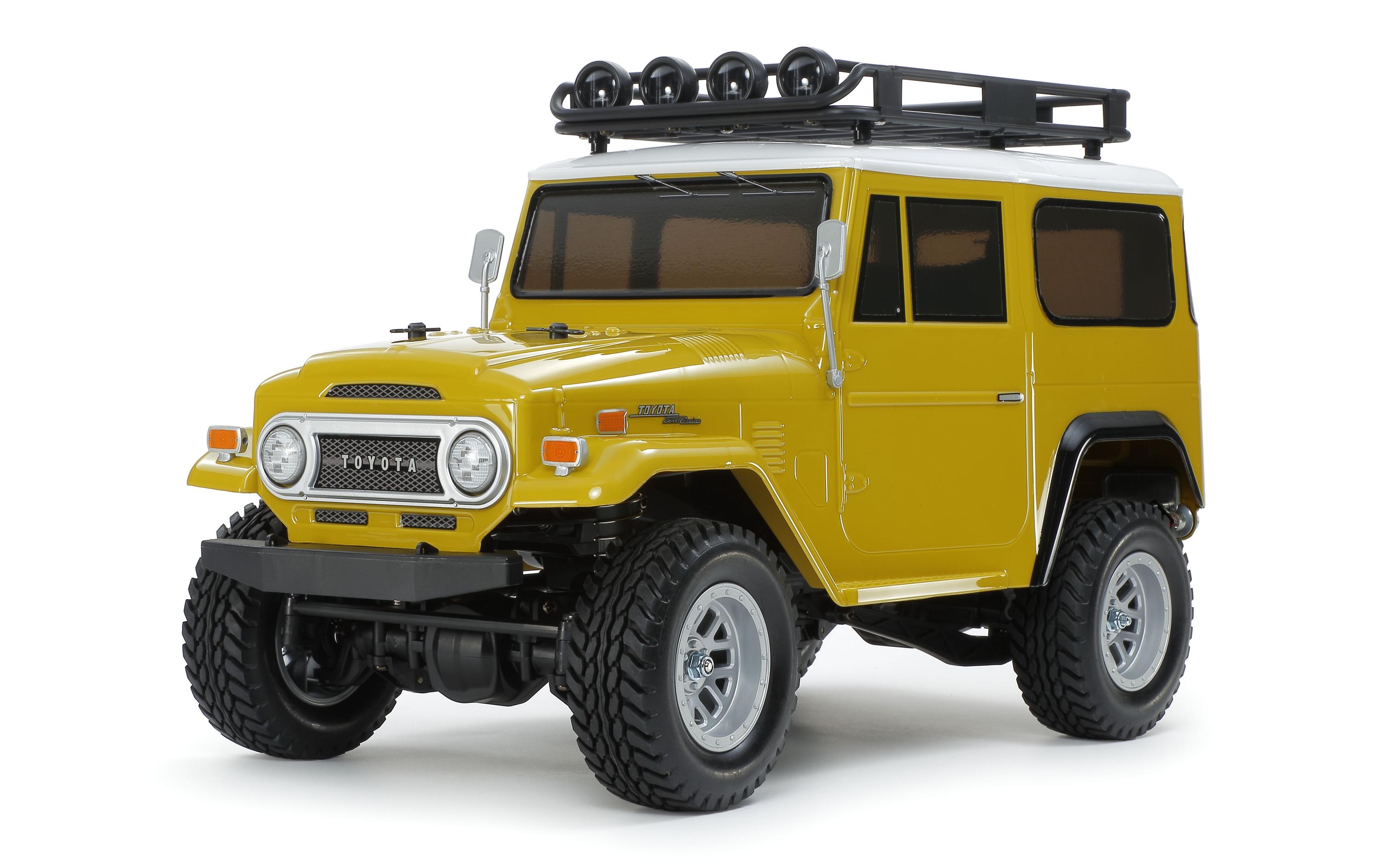 Scaler Toyota Land Cruiser 40, CC-02, Bausatz, 1:10<br>Toyota Land Cruiser Off-Road Modell im Massstab 1:10