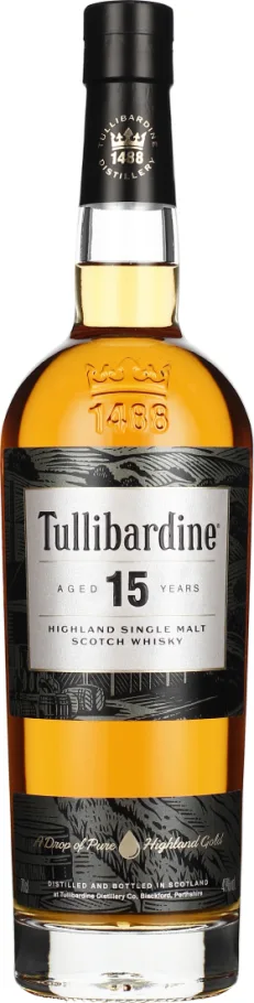TULLIBARDINE 15 YEARS SINGLE MALT 70CL