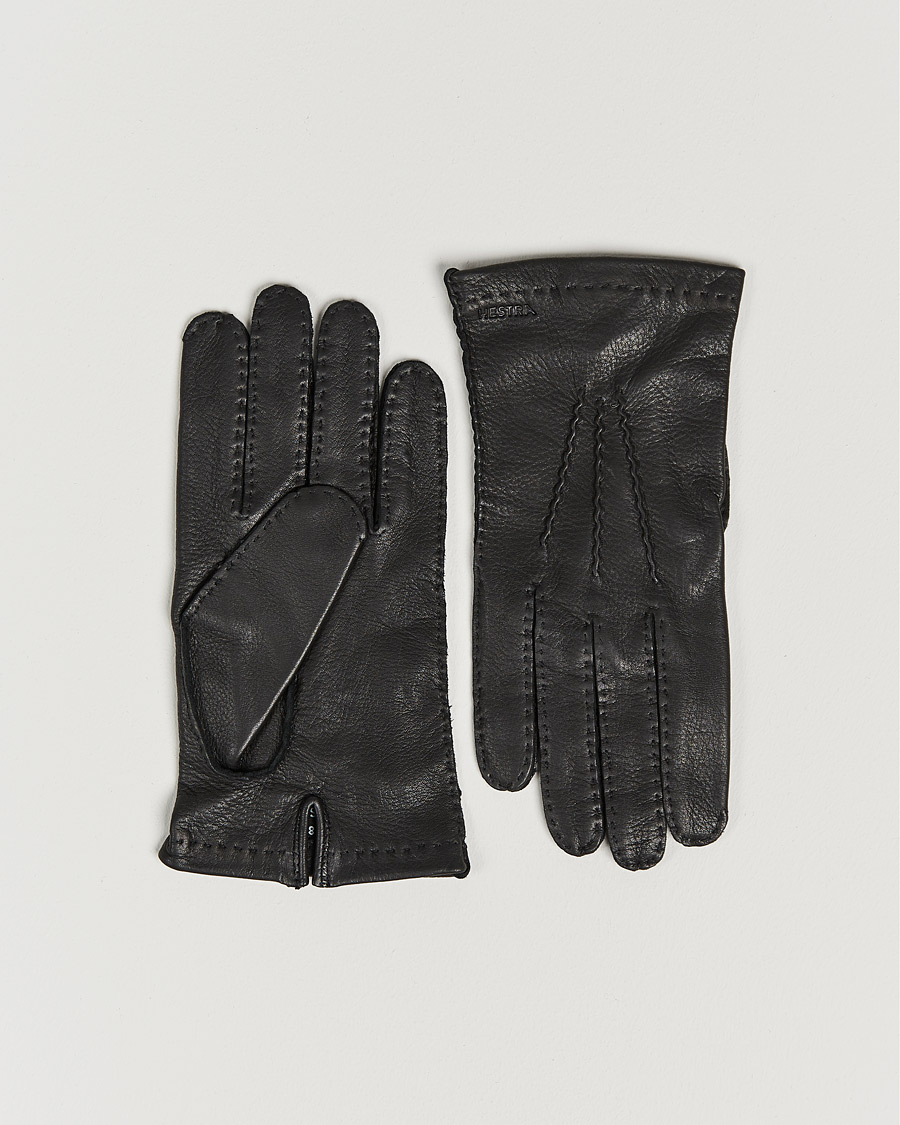Hestra Henry Unlined Deerskin Glove Black