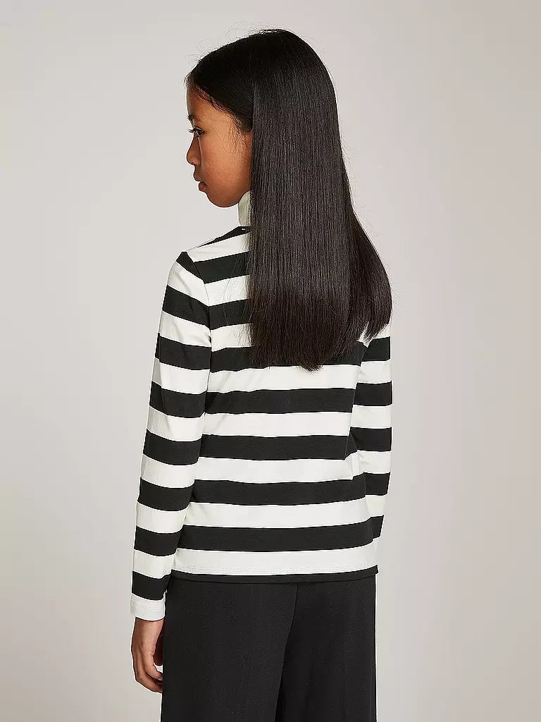 CALVIN KLEIN JEANS Mädchen Langarmshirt weiss