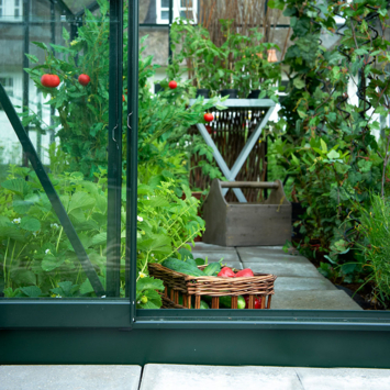 Tuinkas Royal Well Popular 86 groen gecoat met 3mm tuindersglas