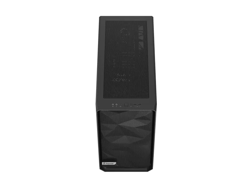 Fractal Design Meshify 2 - Tower - udvidet ATX - ingen strømforsyning (ATX) - sort - USB/Lyd