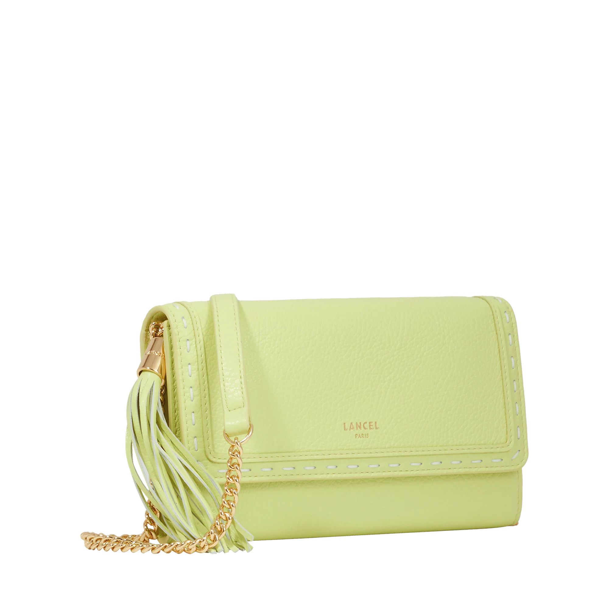 Wallet chain Premier Flirt de Lancel-Citron Vert