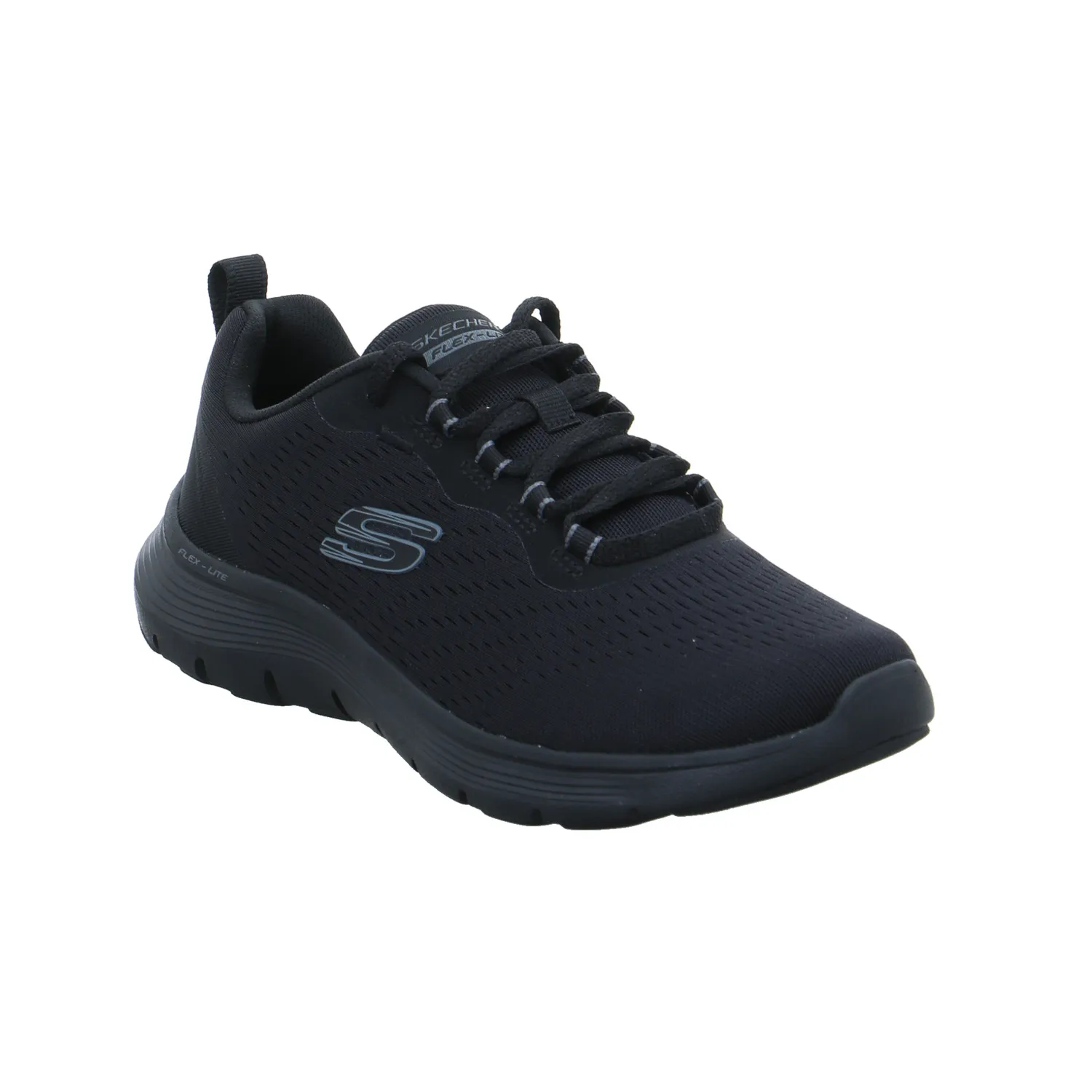 SKECHERS Sneaker Schwarz Textil