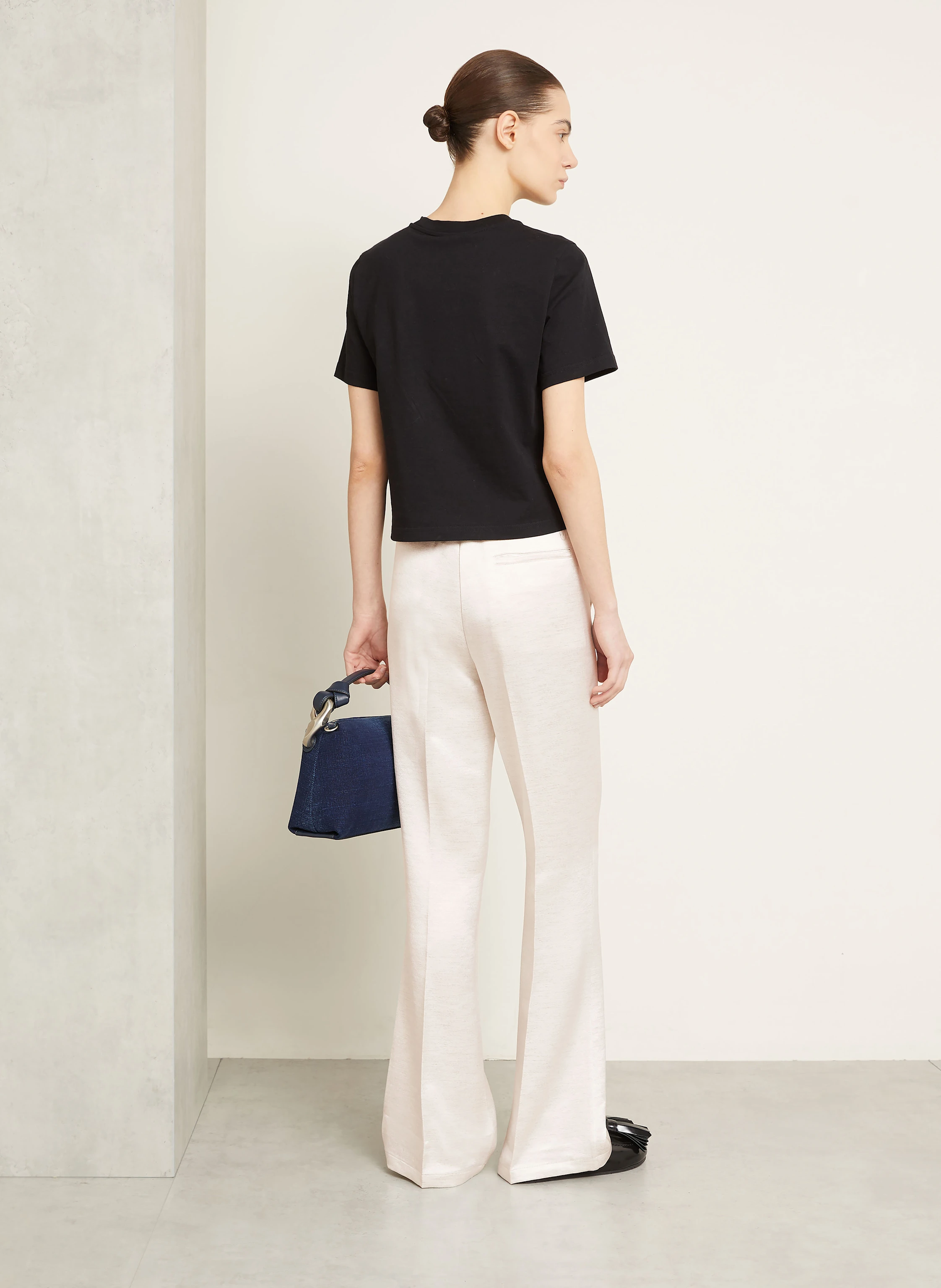 JW ANDERSON Marlenehose aus Satin