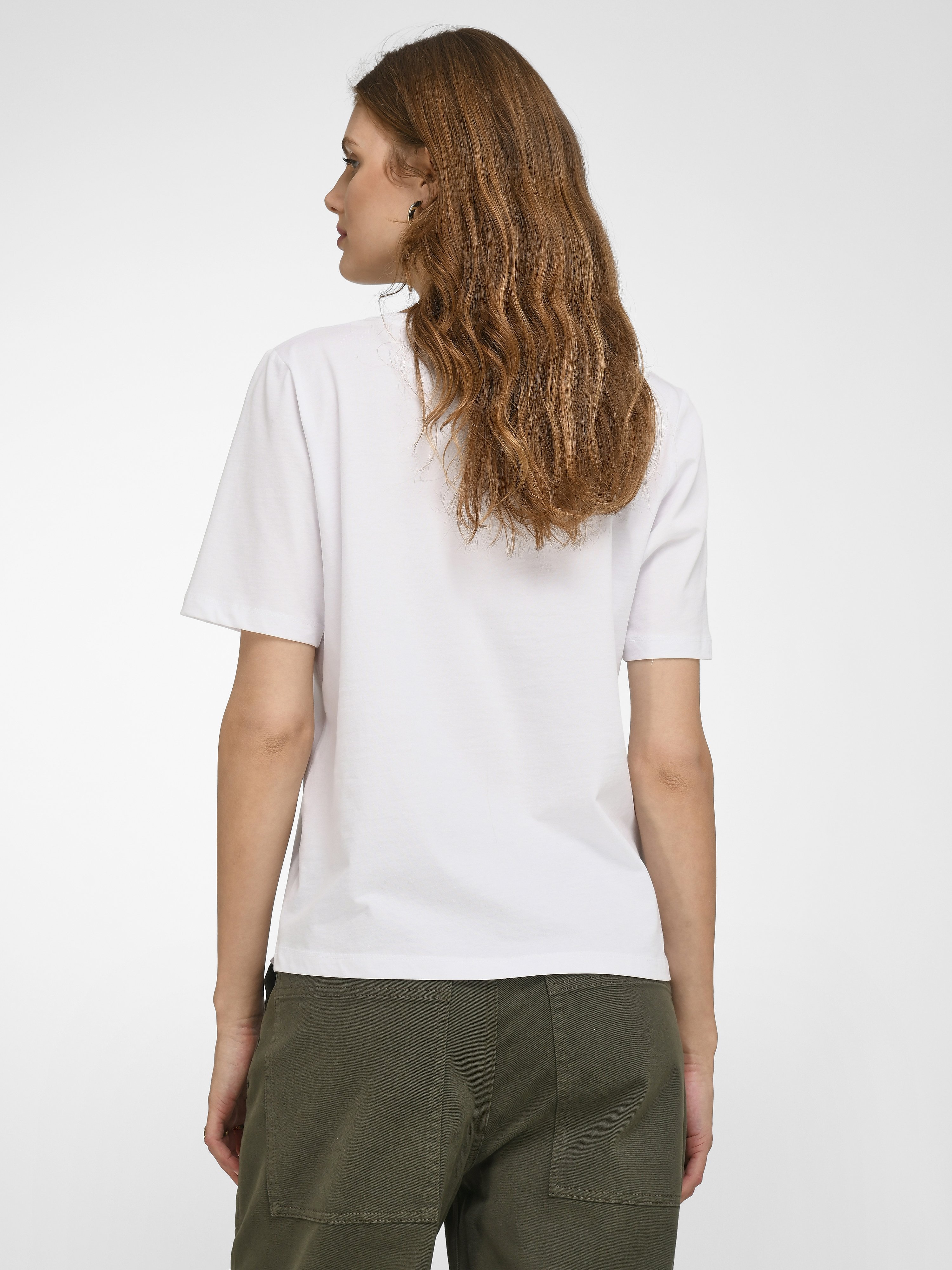 Rundhals-Shirt mit 1/2-Arm