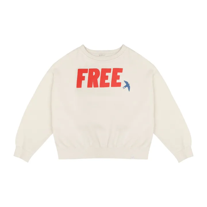 Jenest Sweat Free Bird | Ecru