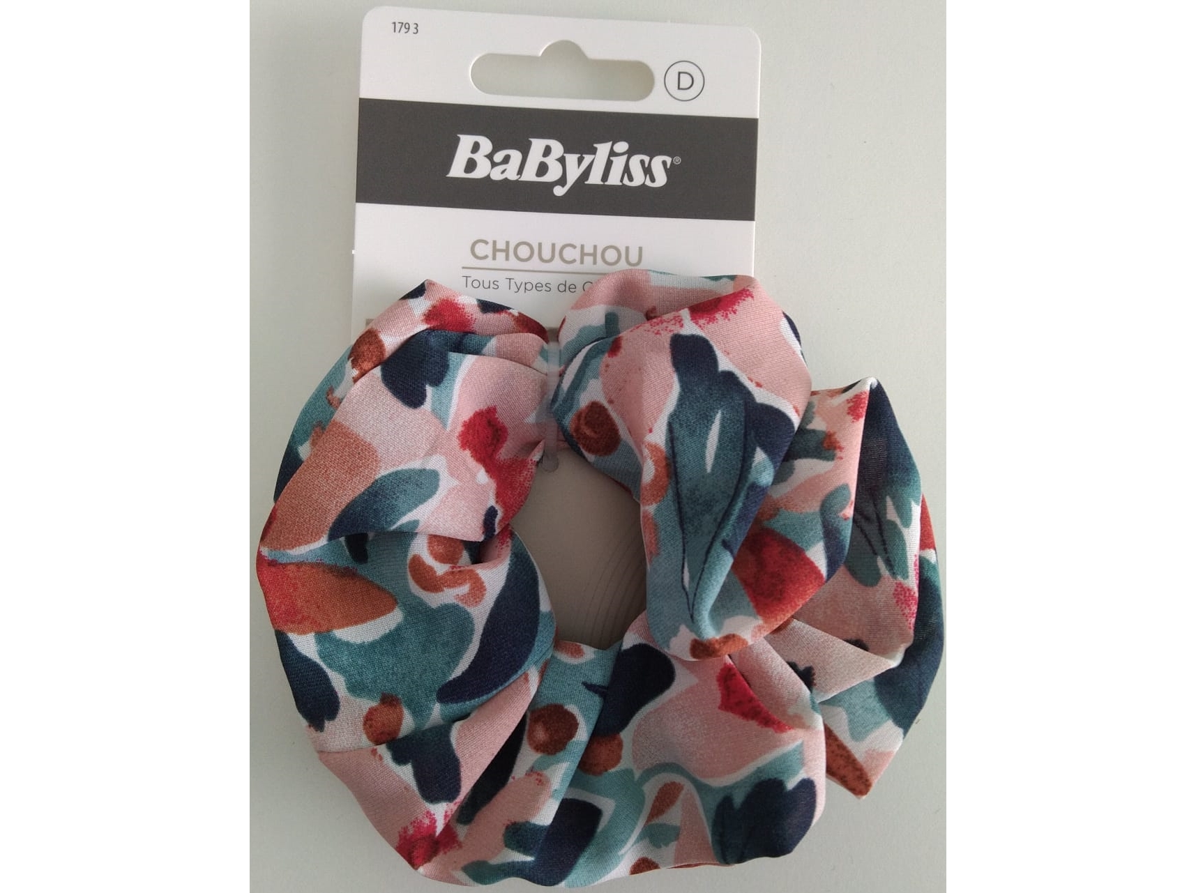 Chouchou Grande Verde Pastel Babyliss un