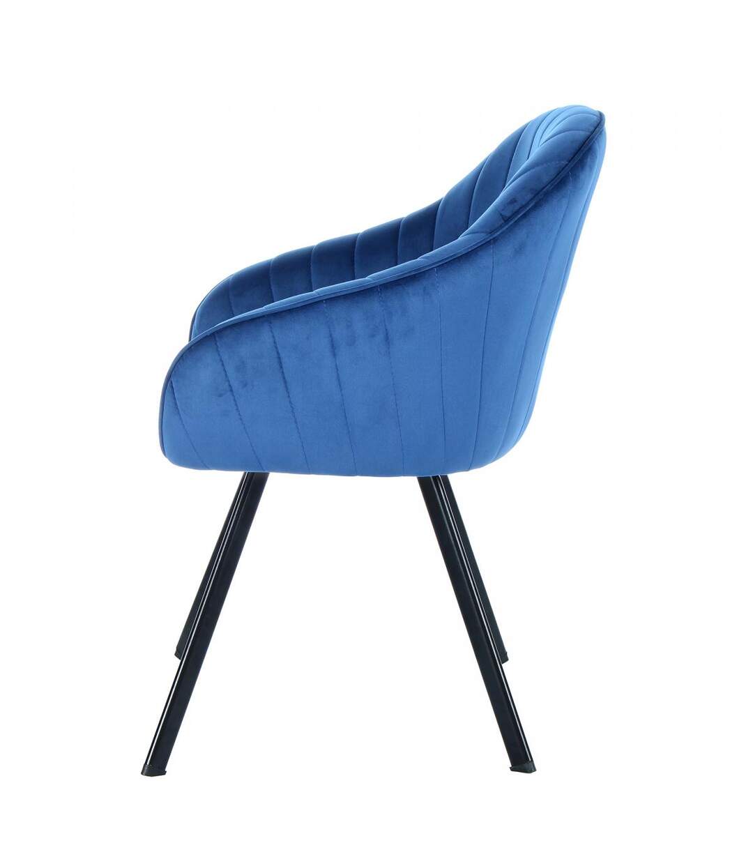 Lot de 2 fauteuils ANE en polyester doux et soyeux fait main