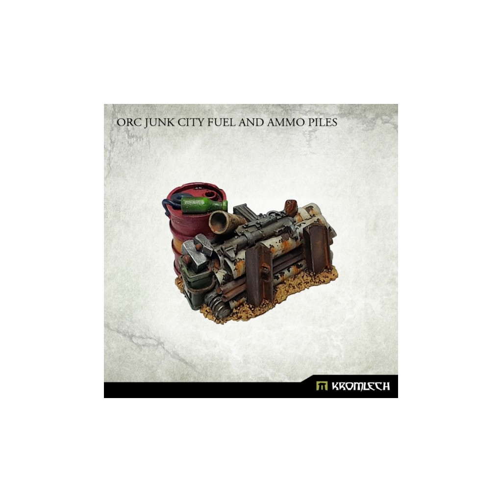 Orc Junk City Fuel and Ammo Piles