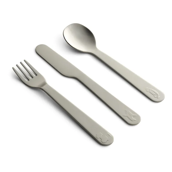 Liewood Couverts en inox Nadine - Set de 3 | Steel