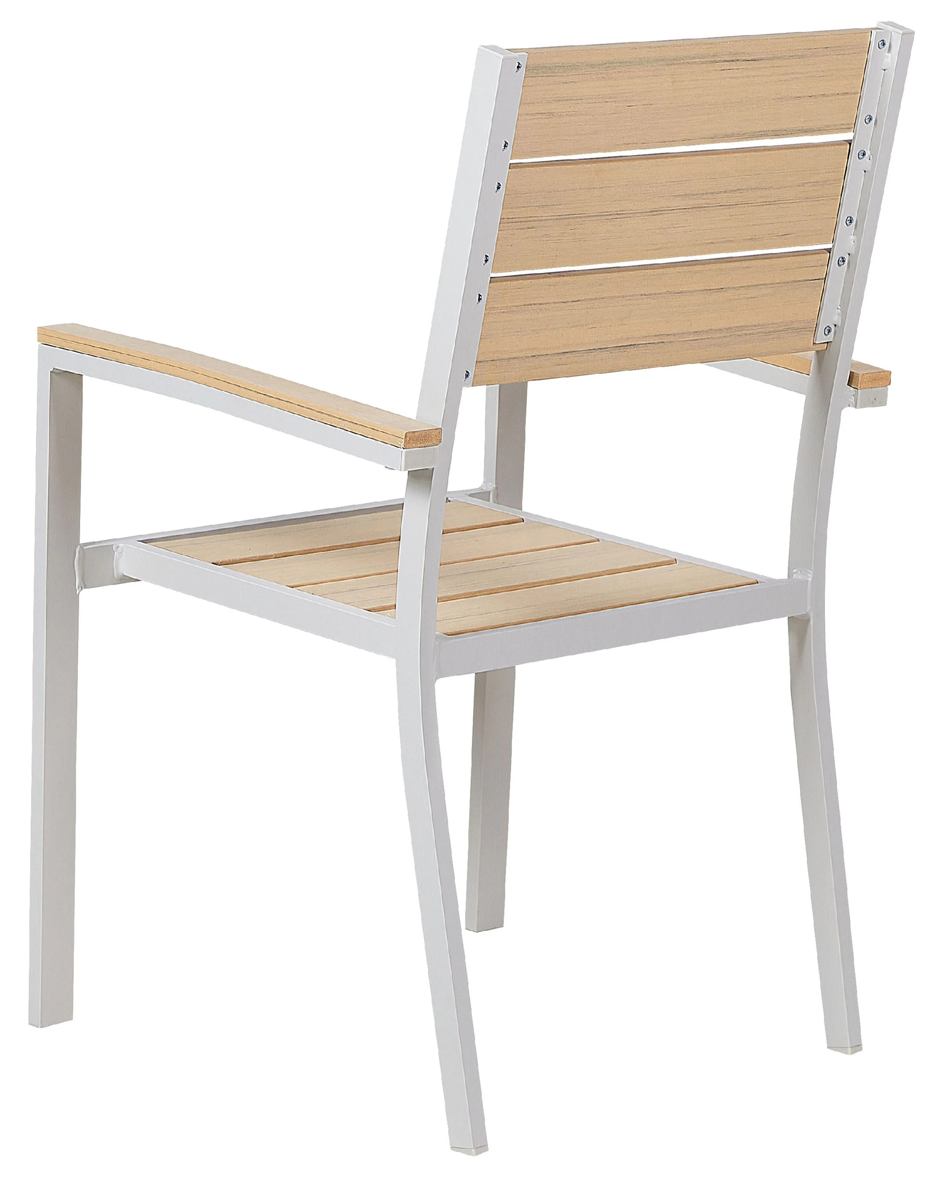 Set van 4 tuinstoelen PRATO Beige