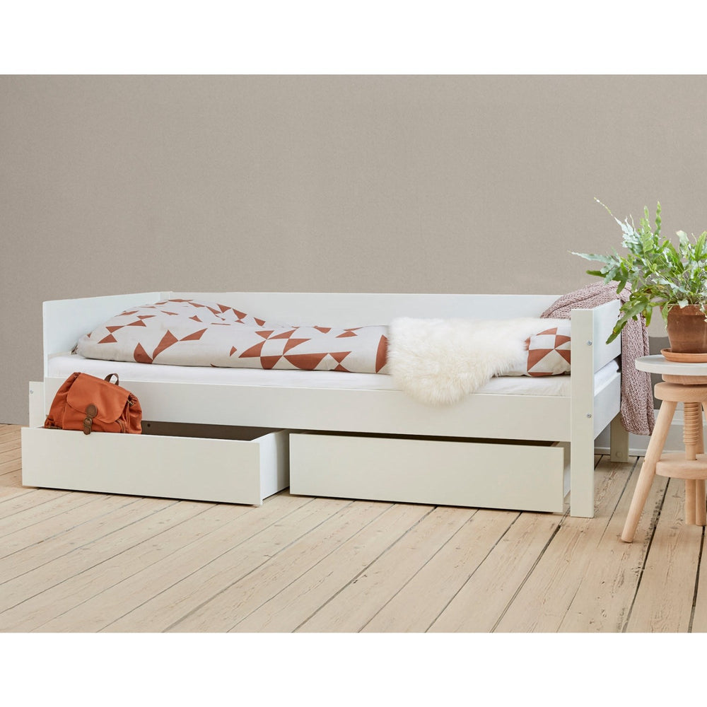 Køb Manis-h White Huxie Basis Seng - 200Cm