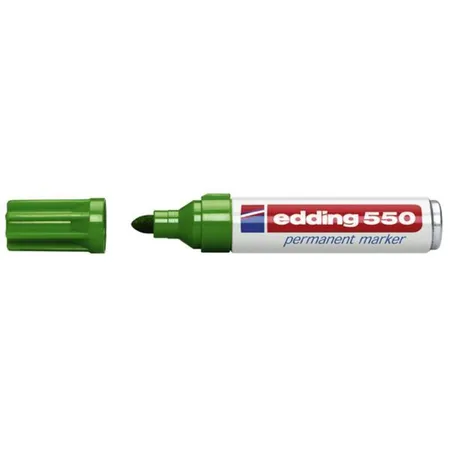 edding 550 Permanentmarker, 3-4mm, grün