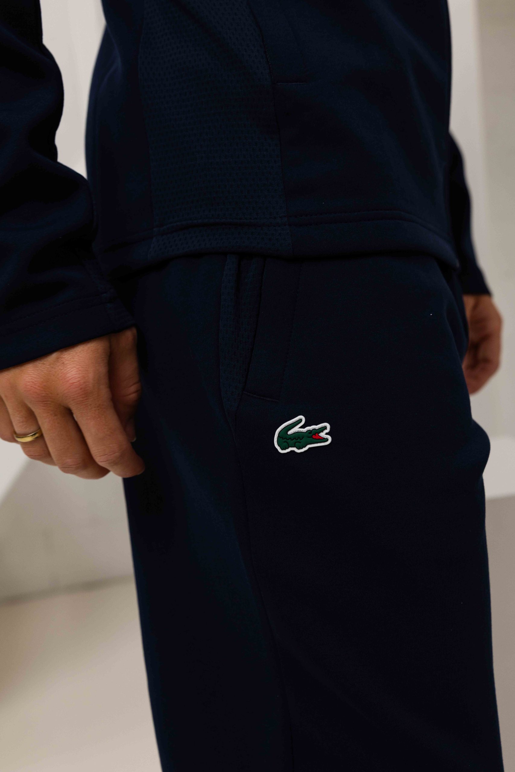 Lacoste Tennis x Novak Djokovic Trainingspak Heren Donkerblauw