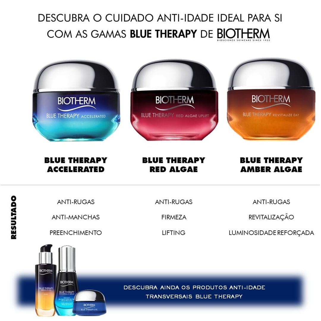 BIOTHERM Blue Therapy Amber Algae Creme de dia de revitalização intensa - 50ml