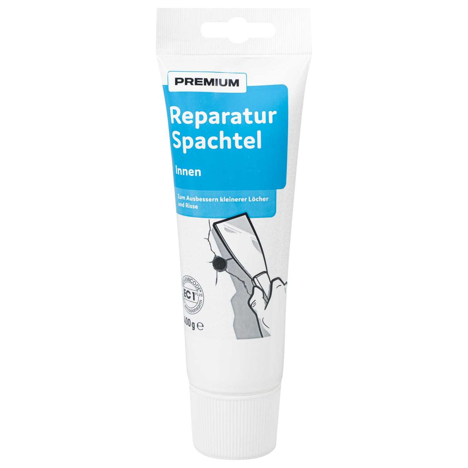 Wilckens Premium Reparatur Spachtel weiß innen 400 g