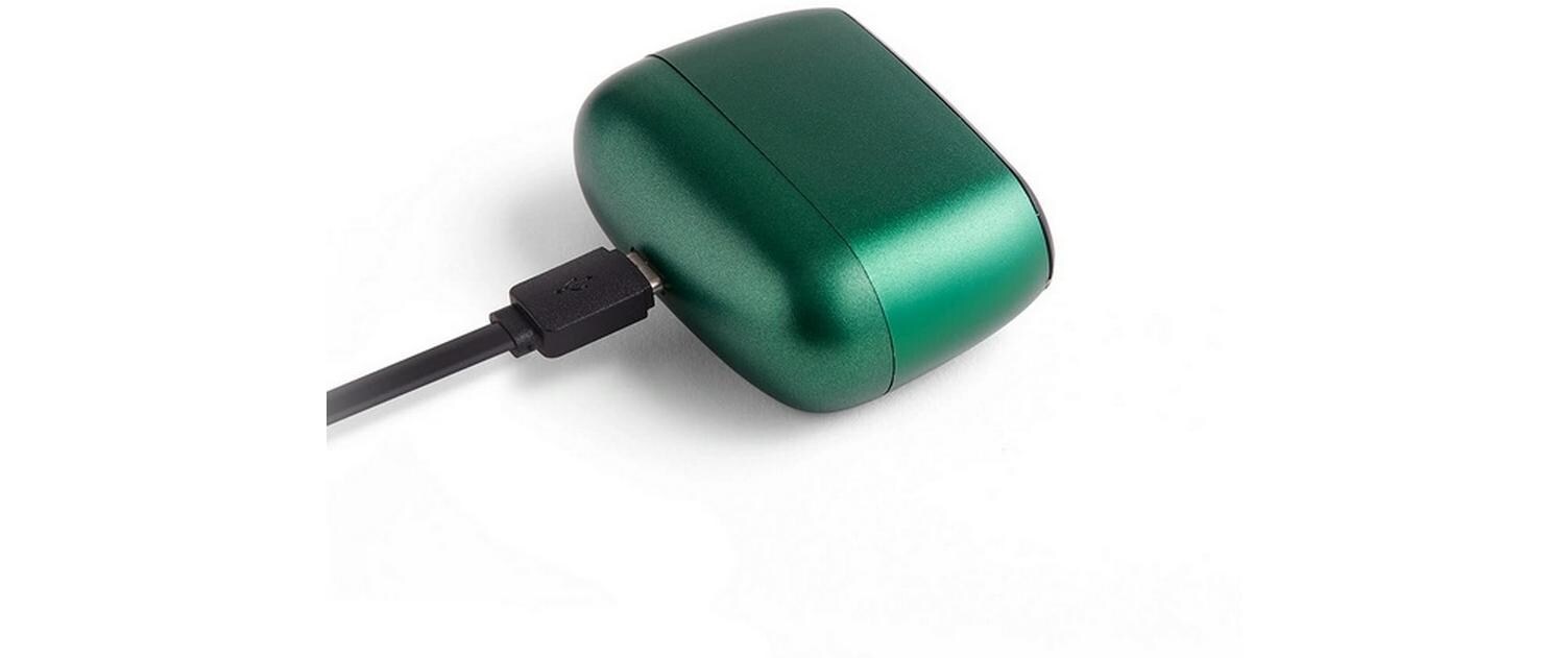 Digitalwecker Minut Dunkelgrün mattLCD-Wecker