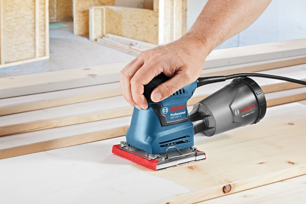 Bosch GSS 140-1 A Vlakschuurmachine - 06012A2100