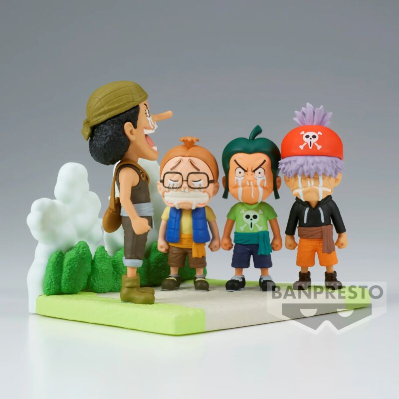 Banpresto - World Collectable Figure Log Stories - Usopp Pirates | One Piece Figurine de collection