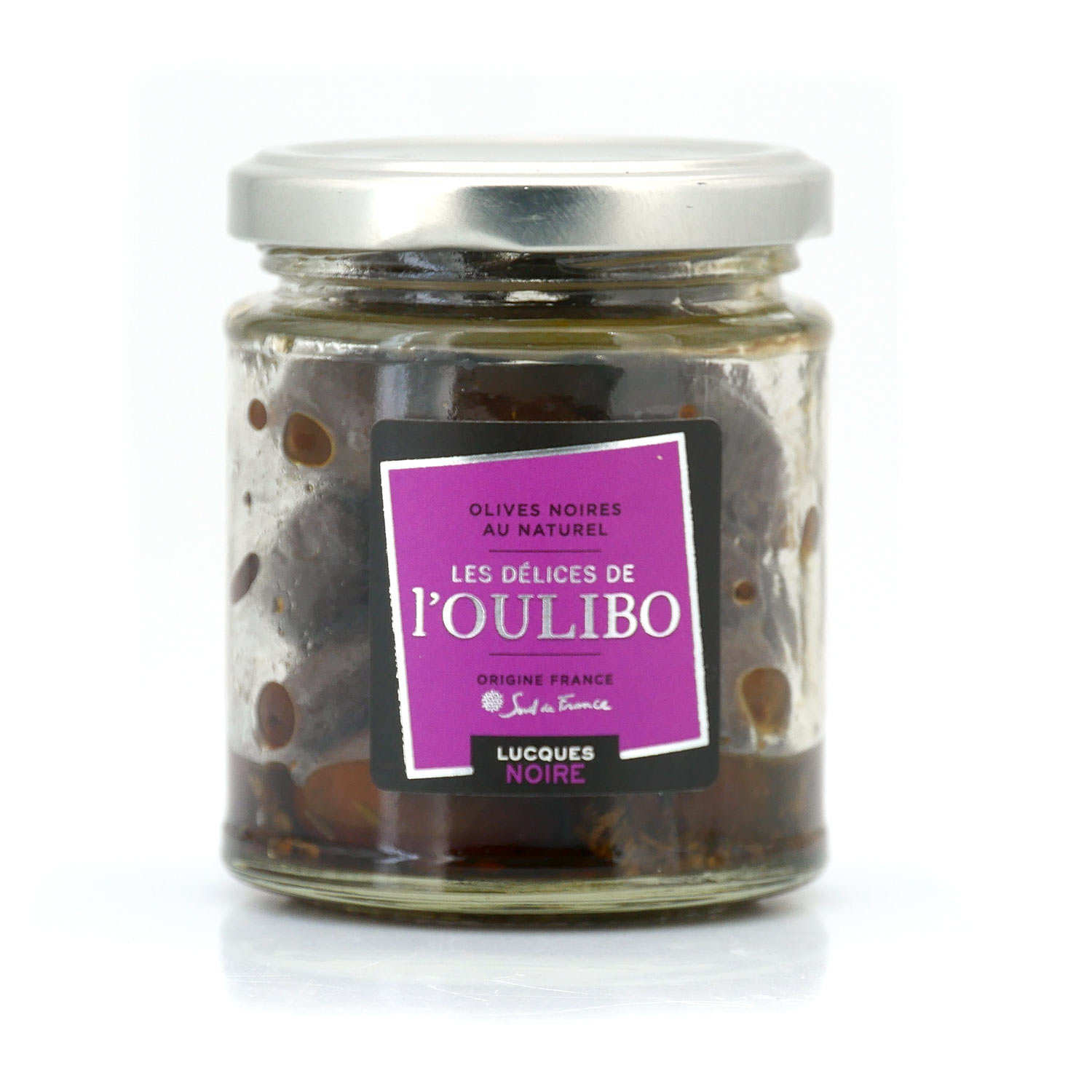 Olives noires au naturel - Lucques