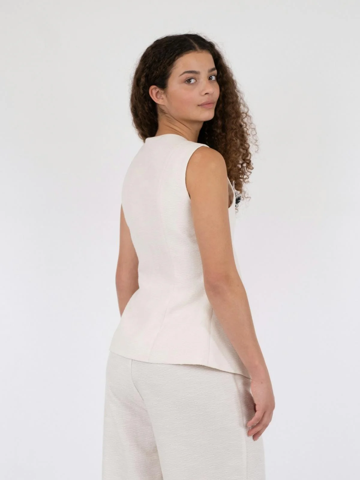 Neo Noir Lily Boucle Waistcoat