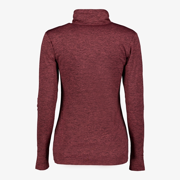 Mountain Peak dames power skipully met rits rood