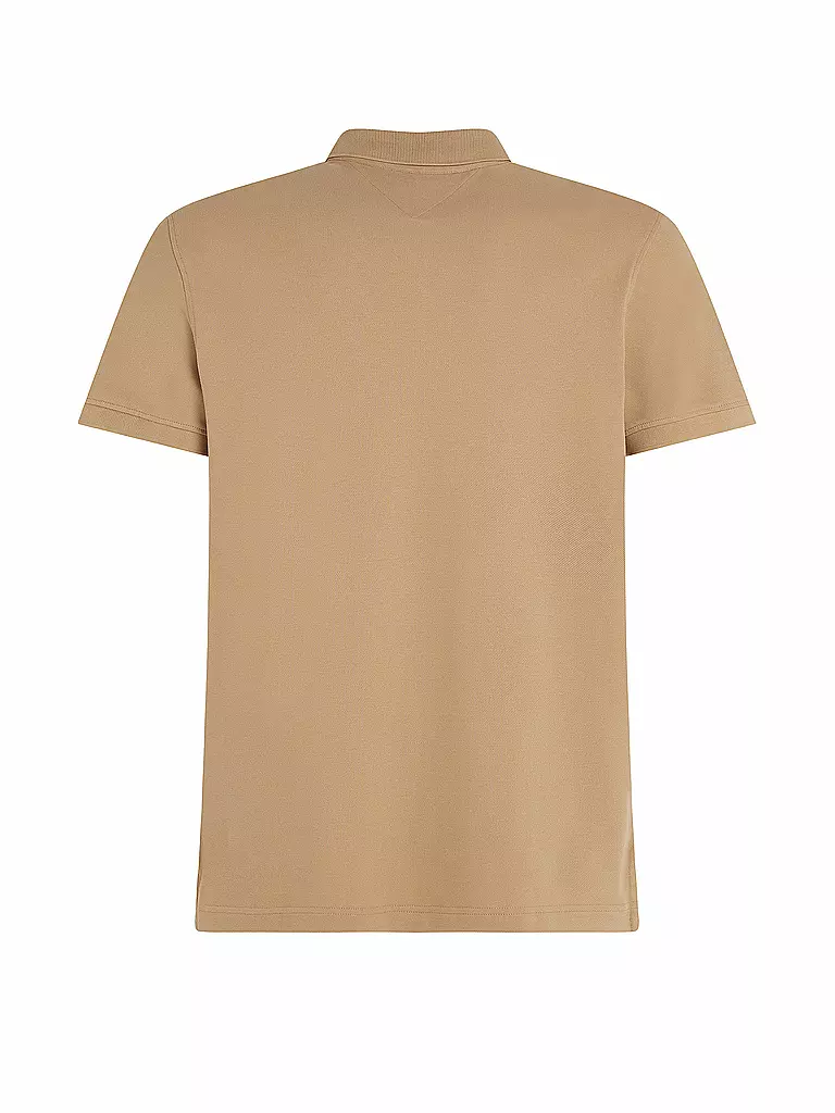 TOMMY HILFIGER Poloshirt hellbraun