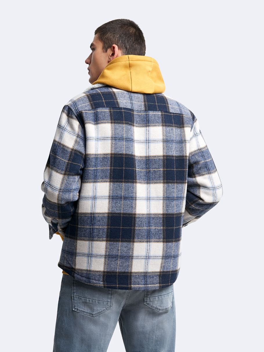 Chemise regular à carreaux