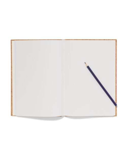 carnet 17.5x25.5 à pages blanches