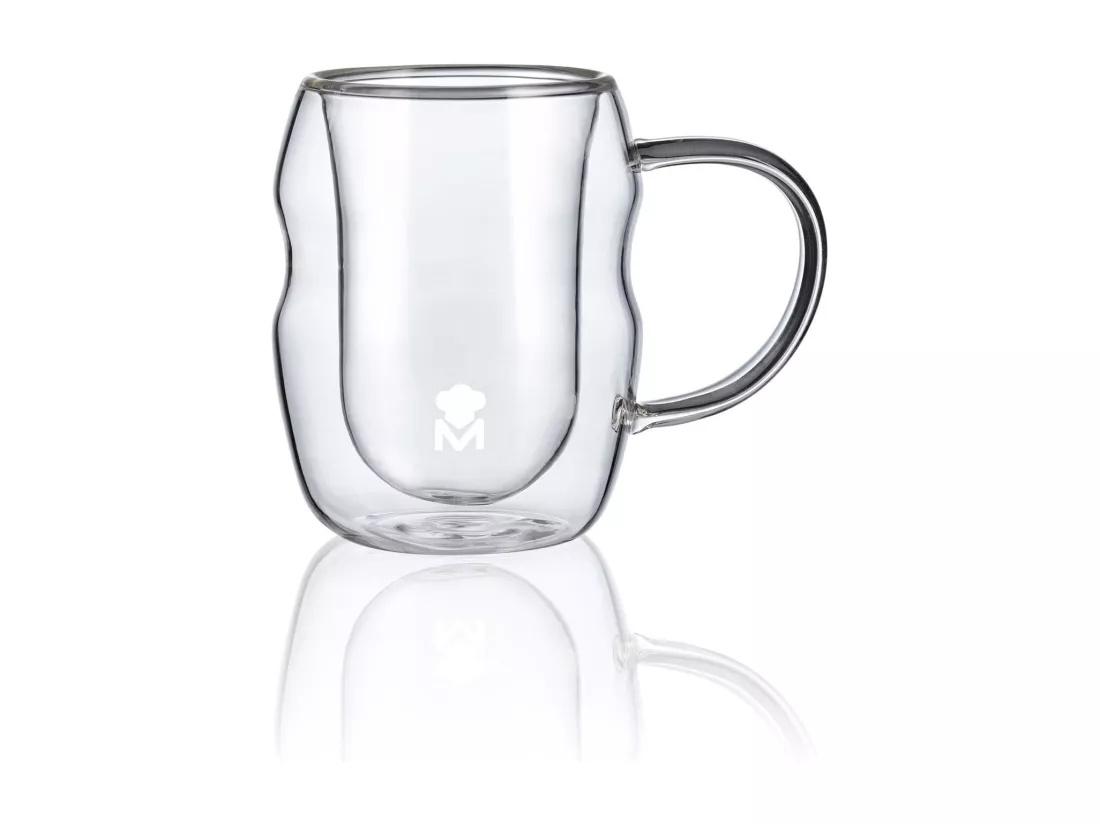 Lot de 4 verres borosilicate double paroi MIXOLOGY 50 ml MasterPRO