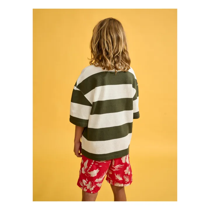 Bellerose T-shirt Sine | Vert kaki