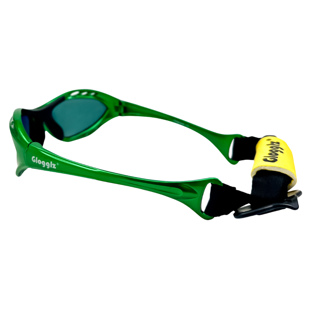 Glogglz Rayz UV-beschermde zonnebril - Green