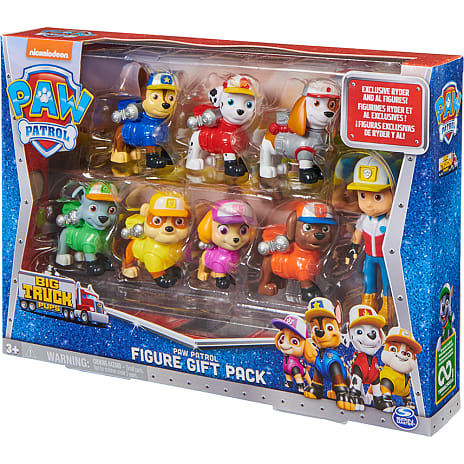 Paw Patrol Big Trucks figur gavesæt