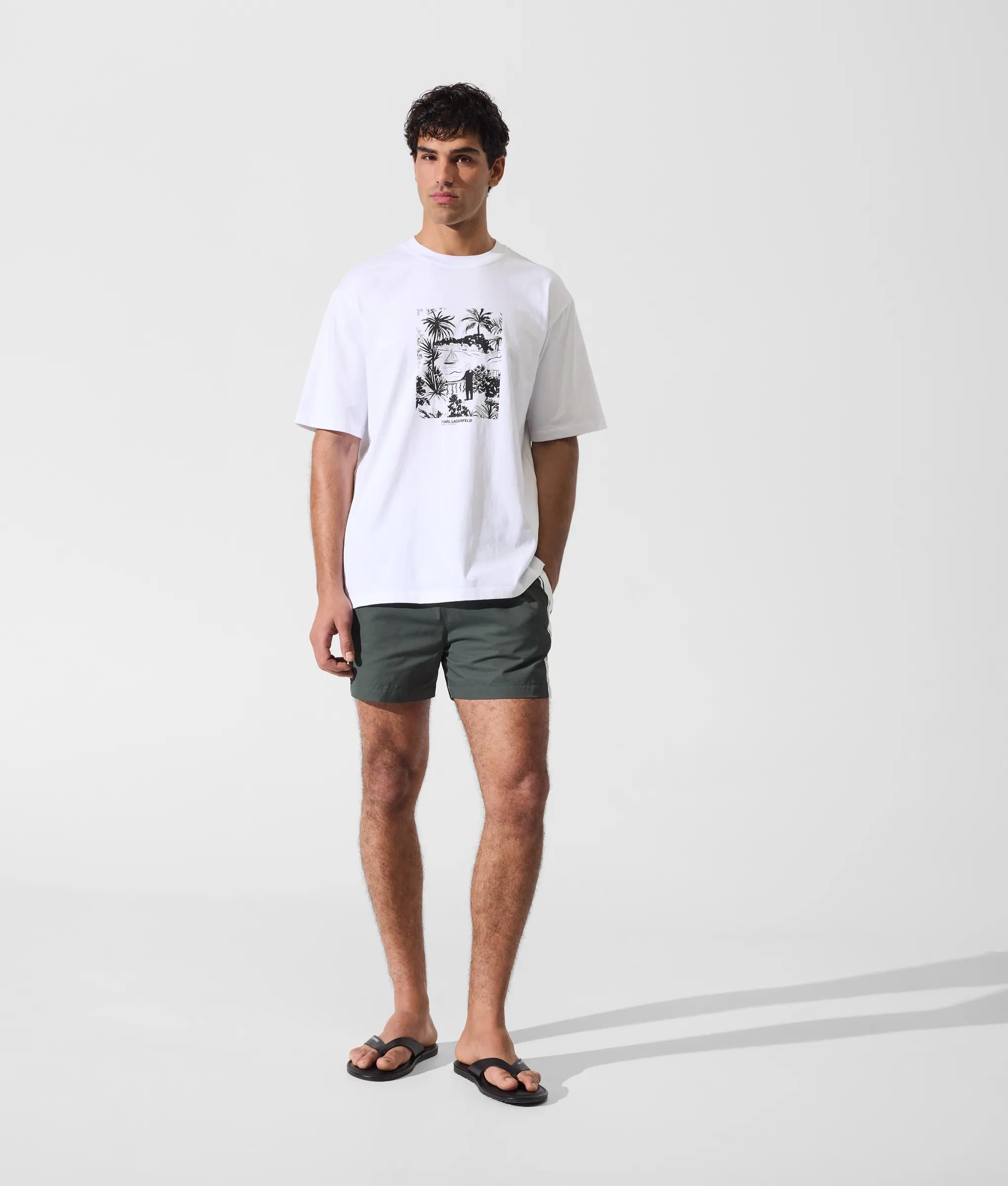 Villa de Vigie strand t-shirt
