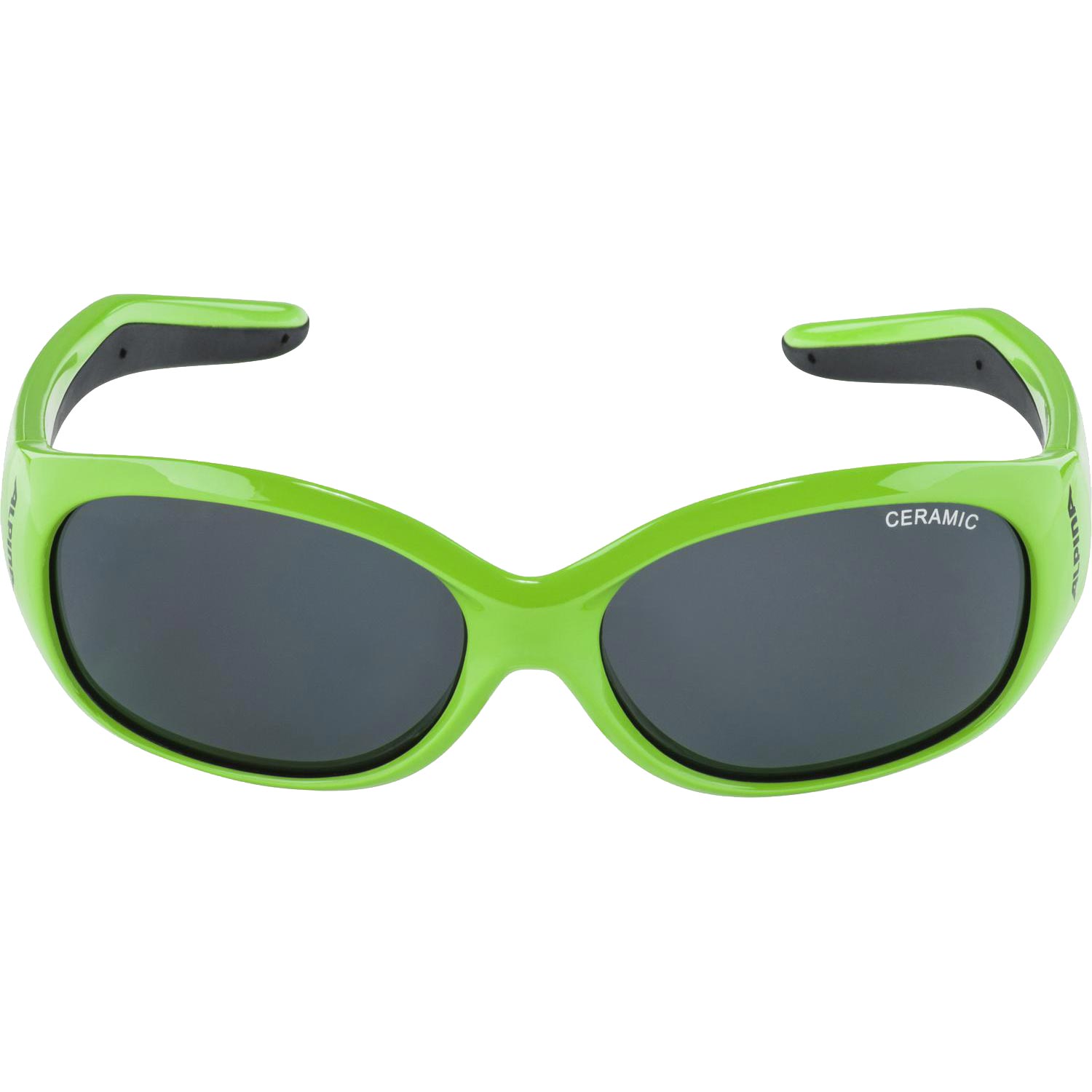 Alpina Flexxy Sonnenbrille Kinder green dino